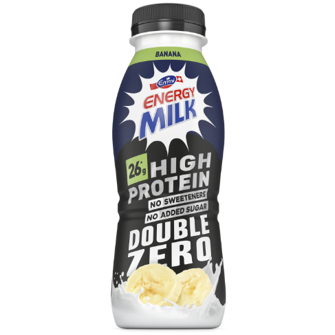 Emmi Energy Milk High Protein Double Zero Banana Produkt